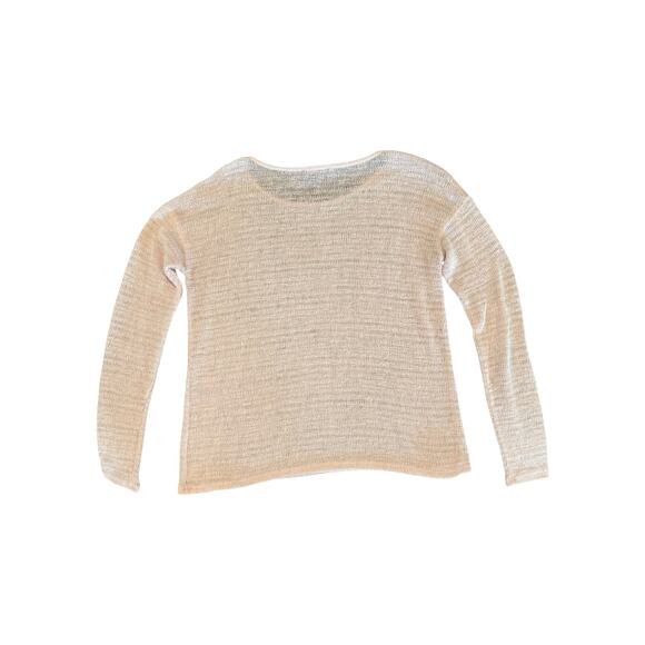 Forever 21 Light Pink Knit Sweater Women’s Medium Long Sleeve Lightweight - Picture 5 of 7
